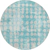 Addison Chantille ACN869-Teal 8 ft. X 8 ft. Round Rug