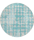 Addison Chantille ACN869-Teal 8 ft. X 8 ft. Round Rug