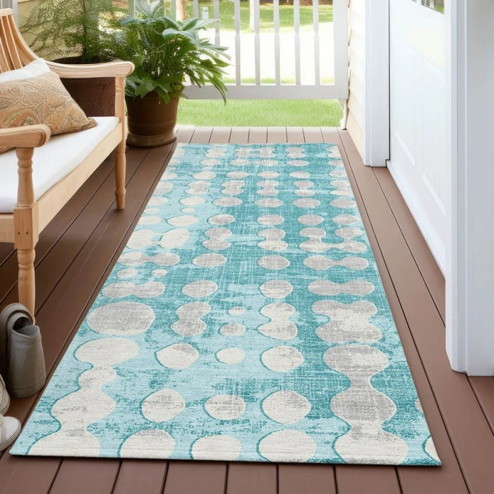 Addison Chantille ACN869-Teal 2 ft. 3 in. X 7 ft. 6 in. Rectangle Rug
