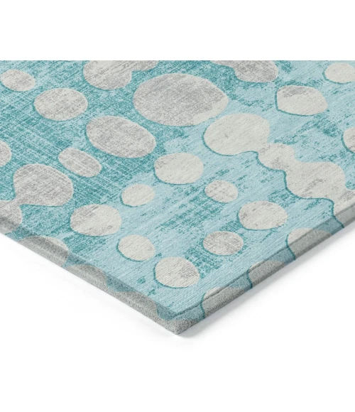 Addison Chantille ACN869-Teal 3 ft. X 5 ft. Rectangle Rug