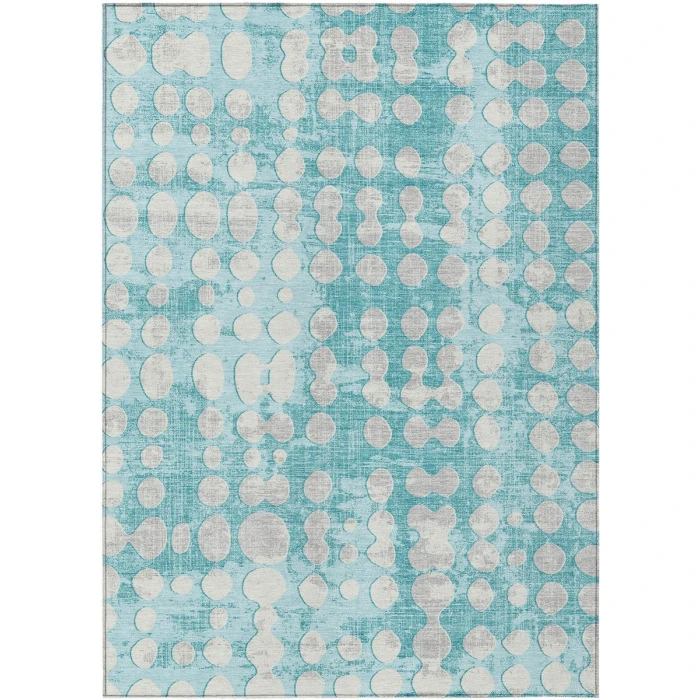 Addison Chantille ACN869-Teal 5 ft. X 7 ft. 6 in. Rectangle Rug