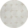 Addison Chantille ACN870-Beige 8 ft. X 8 ft. Round Rug