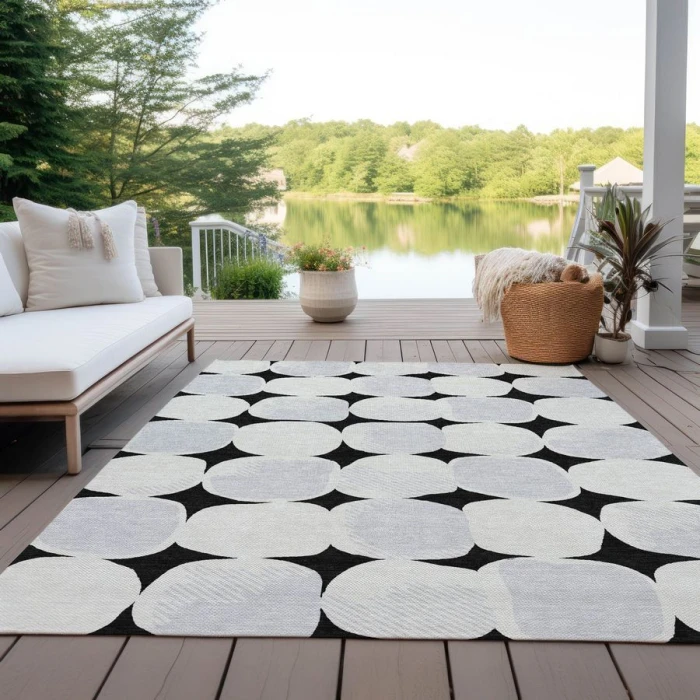 Addison Chantille ACN870-Black 10 ft. X 14 ft. Rectangle Rug