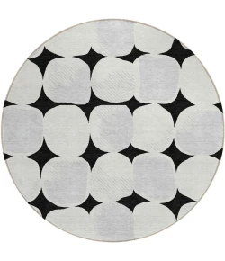 Addison Chantille ACN870-Black 8 ft. X 8 ft. Round Rug