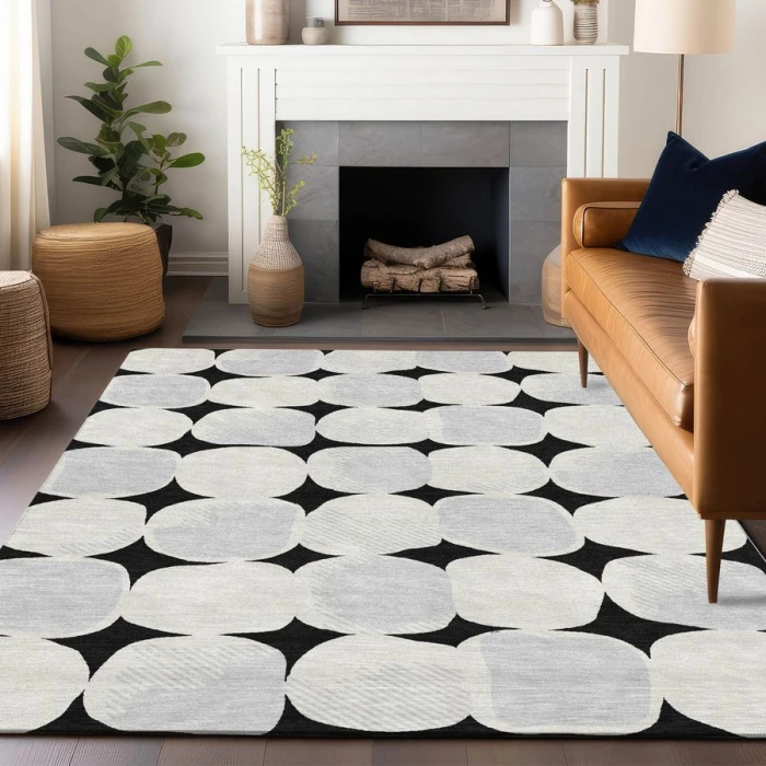 Addison Chantille ACN870-Black 10 ft. X 14 ft. Rectangle Rug