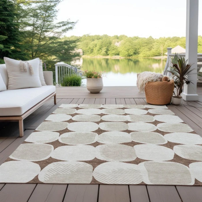 Addison Chantille ACN870-Brown 8 ft. X 10 ft. Rectangle Rug