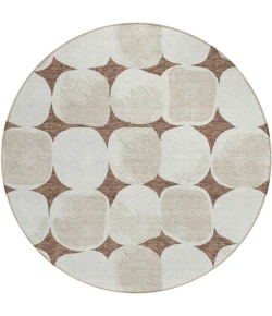 Addison Chantille ACN870-Brown 8 ft. X 8 ft. Round Rug