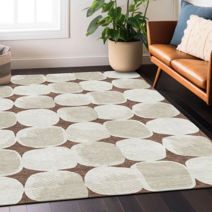 Addison Chantille ACN870-Brown 8 ft. X 10 ft. Rectangle Rug
