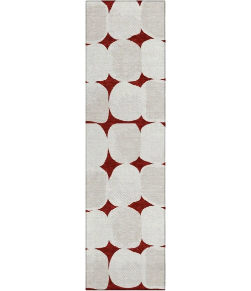 Addison Chantille ACN870-Burgundy 2 ft. 3 in. X 7 ft. 6 in. Rectangle Rug