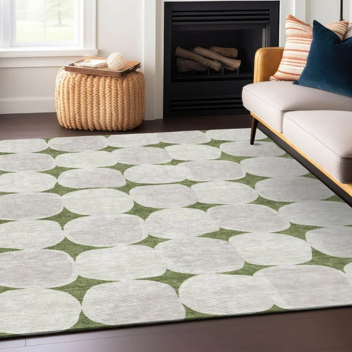 Addison Chantille ACN870-Green 9 ft. X 12 ft. Rectangle Rug