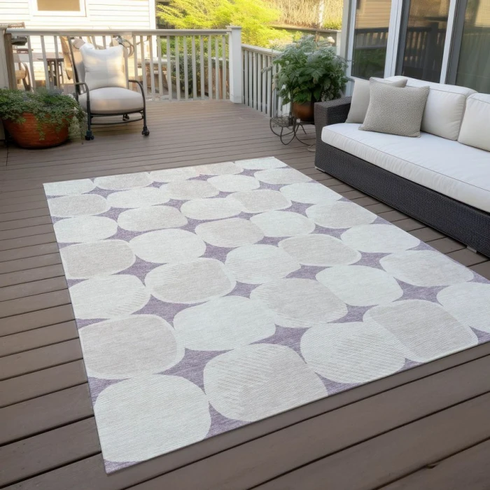Addison Chantille ACN870-Lavender 5 ft. X 7 ft. 6 in. Rectangle Rug