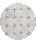 Addison Chantille ACN870-Lavender 8 ft. X 8 ft. Round Rug