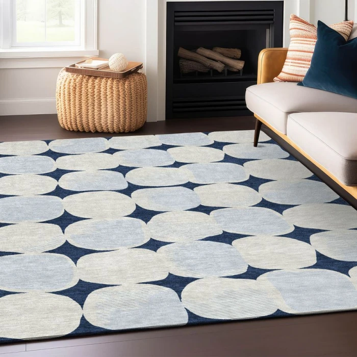 Addison Chantille ACN870-Navy 10 ft. X 14 ft. Rectangle Rug