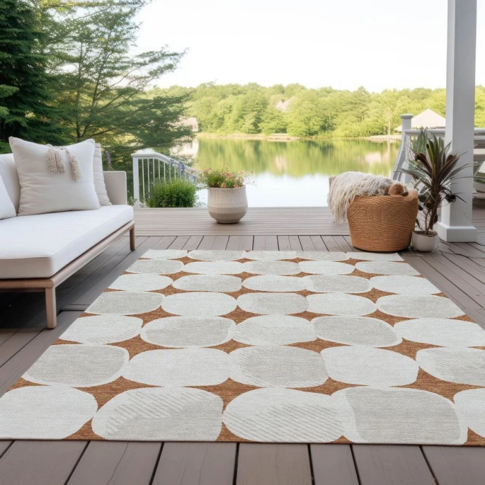 Addison Chantille ACN870-Paprika 10 ft. X 14 ft. Rectangle Rug