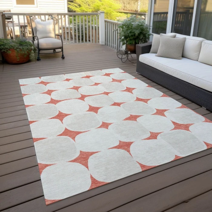 Addison Chantille ACN870-Salmon 9 ft. X 12 ft. Rectangle Rug