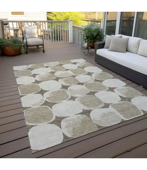 Addison Chantille ACN870-Taupe 5 ft. X 7 ft. 6 in. Rectangle Rug