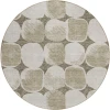 Addison Chantille ACN870-Taupe 8 ft. X 8 ft. Round Rug