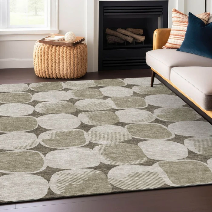 Addison Chantille ACN870-Taupe 9 ft. X 12 ft. Rectangle Rug