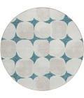 Addison Chantille ACN870-Teal 8 ft. X 8 ft. Round Rug