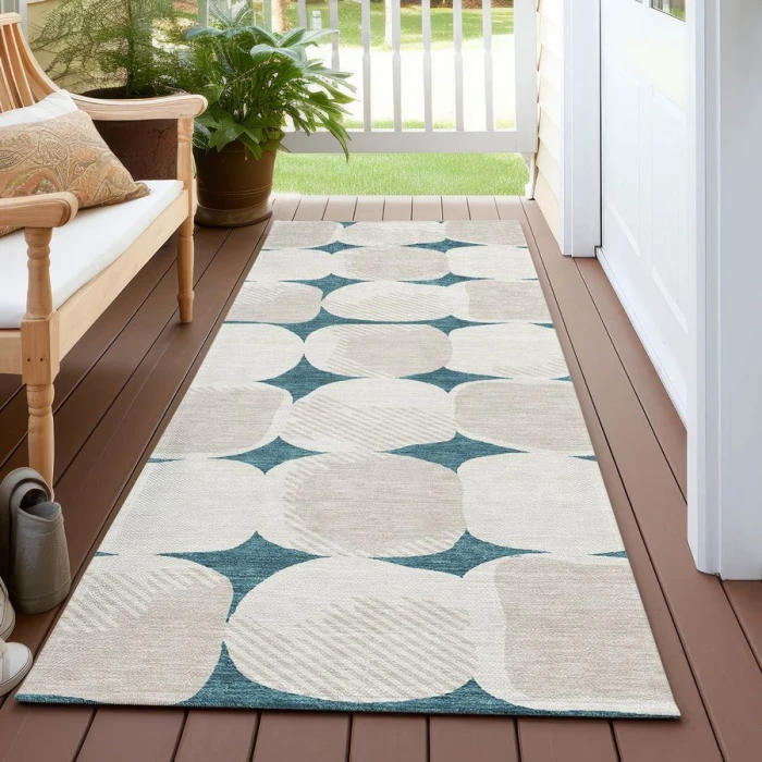 Addison Chantille ACN870-Teal 2 ft. 3 in. X 7 ft. 6 in. Rectangle Rug