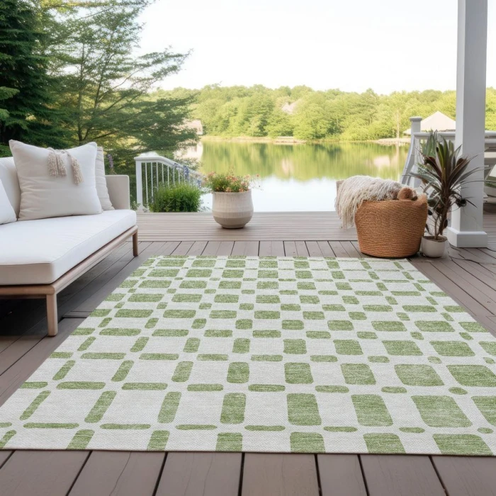 Addison Chantille ACN871-Aloe 10 ft. X 14 ft. Rectangle Rug