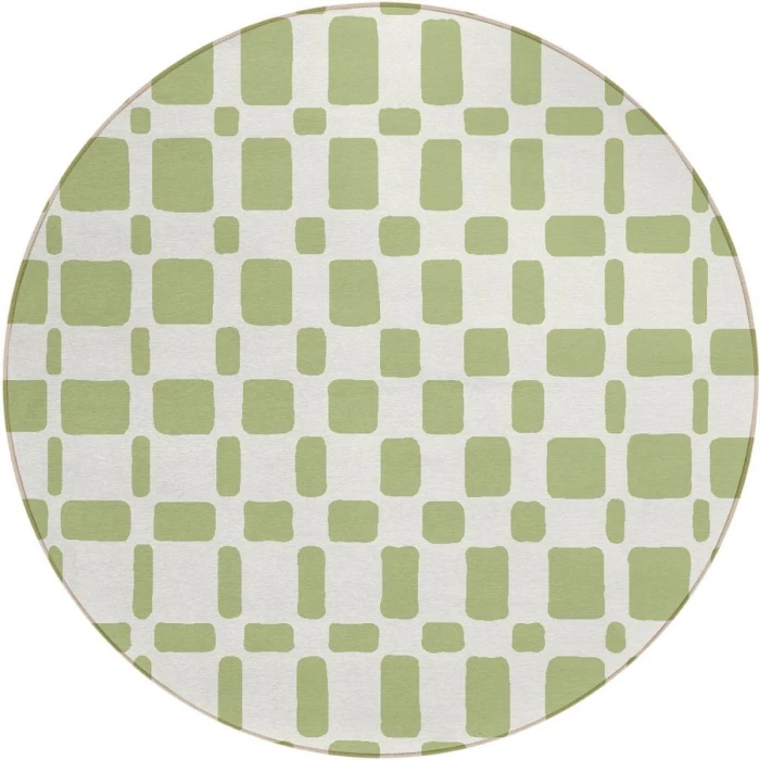Addison Chantille ACN871-Aloe 8 ft. X 8 ft. Round Rug