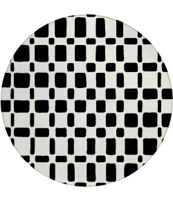 Addison Chantille ACN871-Black 8 ft. X 8 ft. Round Rug