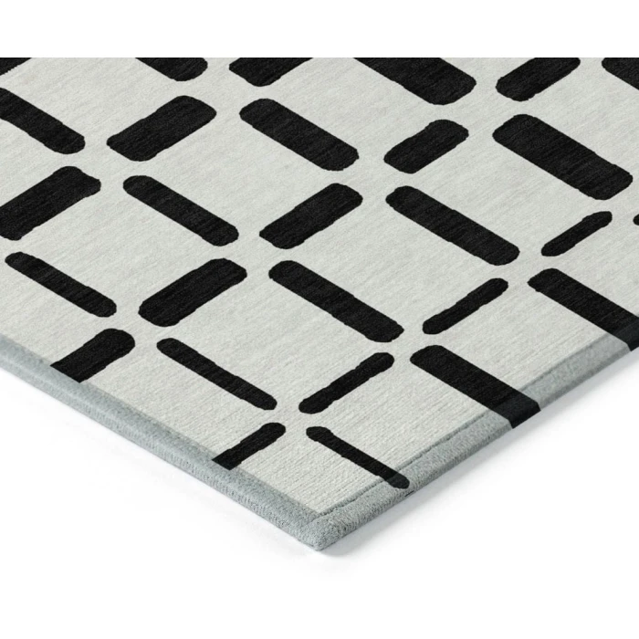 Addison Chantille ACN871-Black 8 ft. X 8 ft. Round Rug