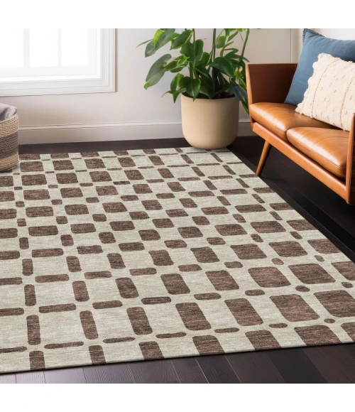 Addison Chantille ACN871-Brown 9 ft. X 12 ft. Rectangle Rug