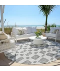 Addison Chantille ACN871-Gray 8 ft. X 8 ft. Round Rug