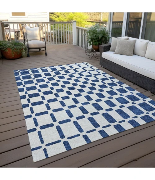 Addison Chantille ACN871-Navy 3 ft. X 5 ft. Rectangle Rug