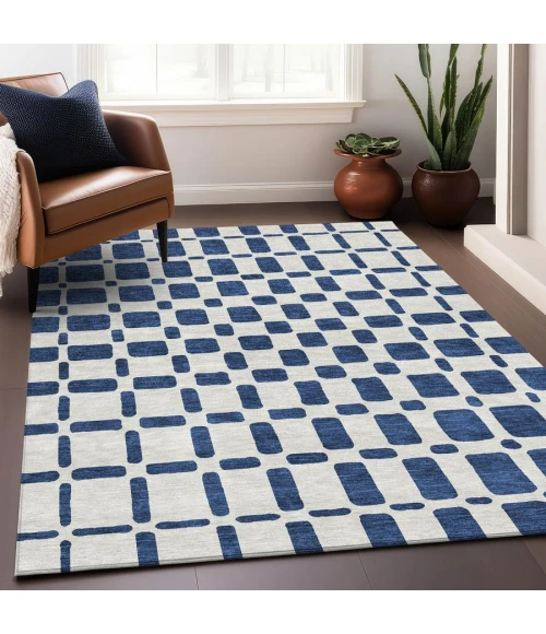 Addison Chantille ACN871-Navy 3 ft. X 5 ft. Rectangle Rug