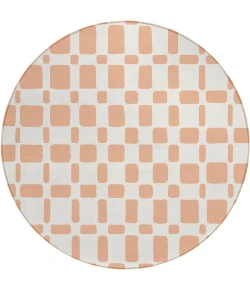 Addison Chantille ACN871-Peach 8 ft. X 8 ft. Round Rug