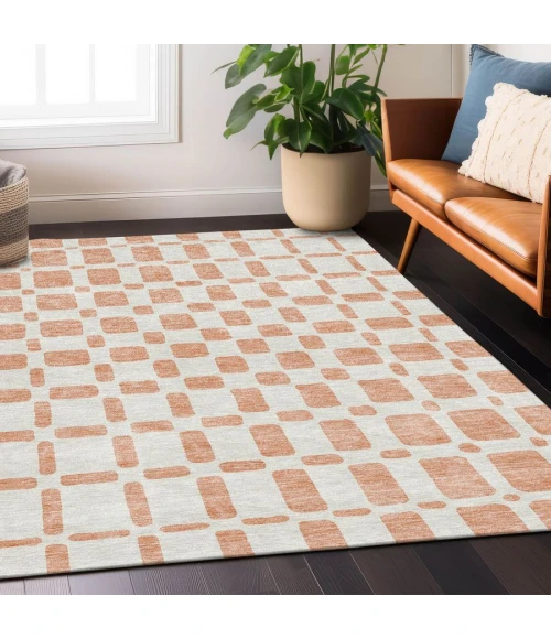 Addison Chantille ACN871-Peach 3 ft. X 5 ft. Rectangle Rug