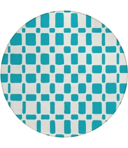 Addison Chantille ACN871-Teal 8 ft. X 8 ft. Round Rug