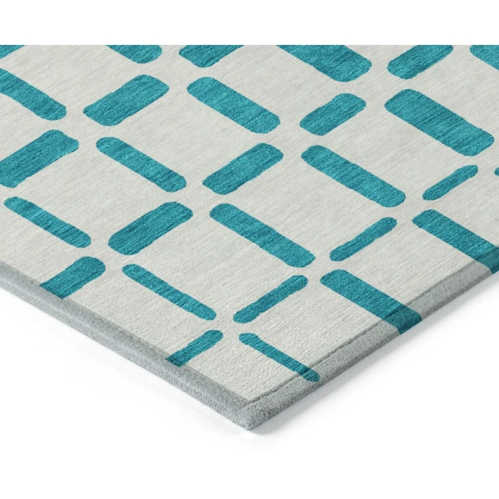Addison Chantille ACN871-Teal 8 ft. X 8 ft. Round Rug