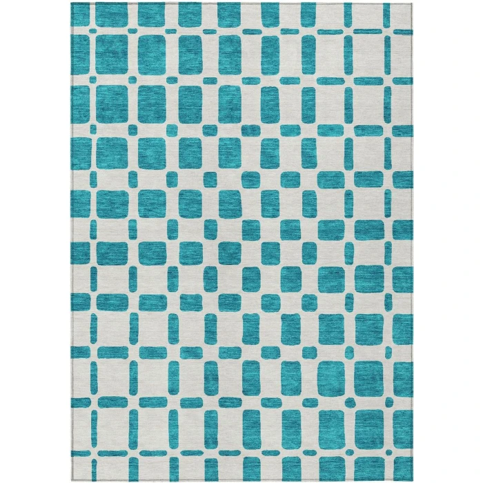 Addison Chantille ACN871-Teal 5 ft. X 7 ft. 6 in. Rectangle Rug