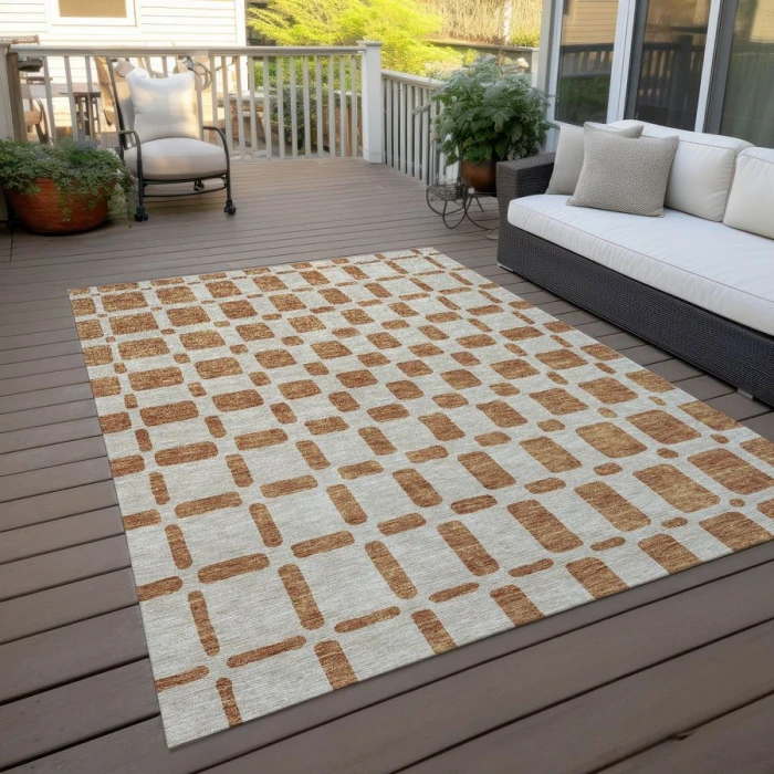 Addison Chantille ACN871-Terracotta 9 ft. X 12 ft. Rectangle Rug