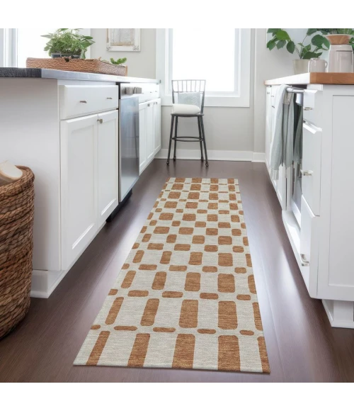 Addison Chantille ACN871-Terracotta 2 ft. 3 in. X 7 ft. 6 in. Rectangle Rug