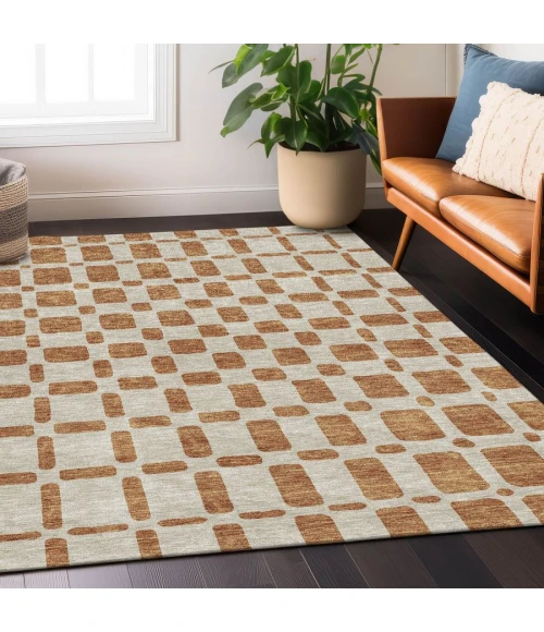 Addison Chantille ACN871-Terracotta 10 ft. X 14 ft. Rectangle Rug