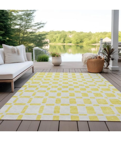 Addison Chantille ACN871-Yellow 3 ft. X 5 ft. Rectangle Rug