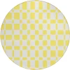 Addison Chantille ACN871-Yellow 8 ft. X 8 ft. Round Rug