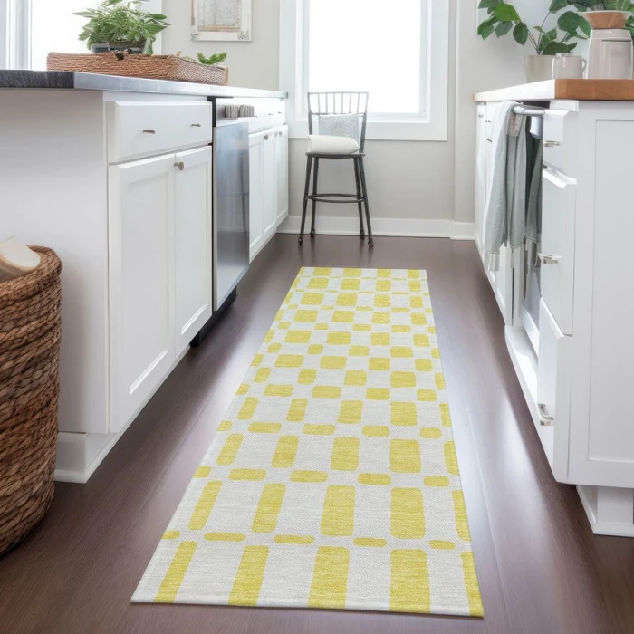 Addison Chantille ACN871-Yellow 2 ft. 3 in. X 7 ft. 6 in. Rectangle Rug