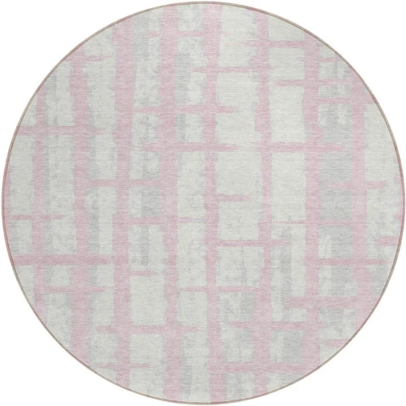 Addison Chantille ACN872-Pink 8 ft. X 8 ft. Round Rug