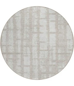 Addison Chantille ACN872-Taupe 8 ft. X 8 ft. Round Rug