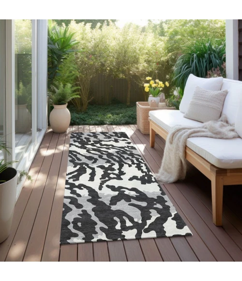 Addison Chantille ACN873-Black 2 ft. 3 in. X 7 ft. 6 in. Rectangle Rug