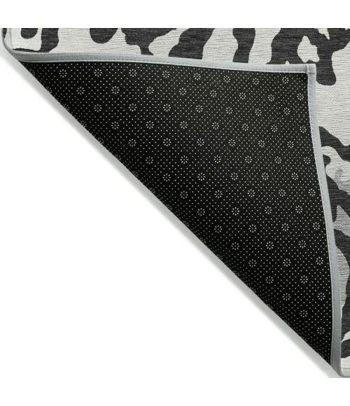 Addison Chantille ACN873-Black 8 ft. X 8 ft. Round Rug