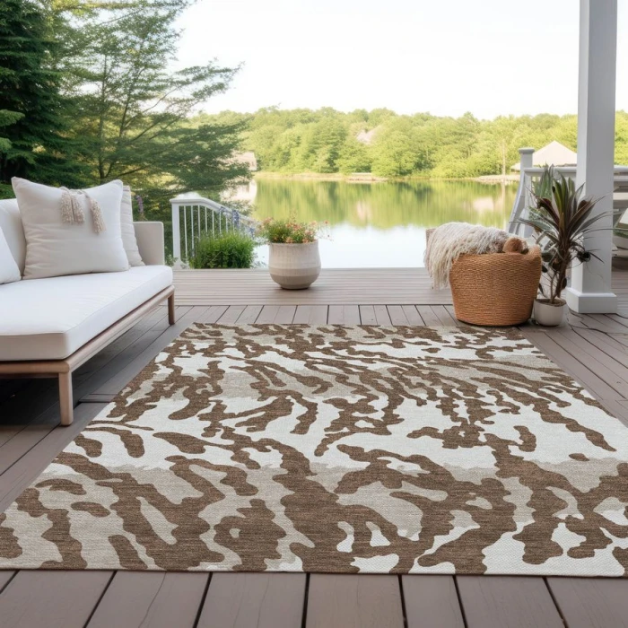 Addison Chantille ACN873-Chocolate 3 ft. X 5 ft. Rectangle Rug