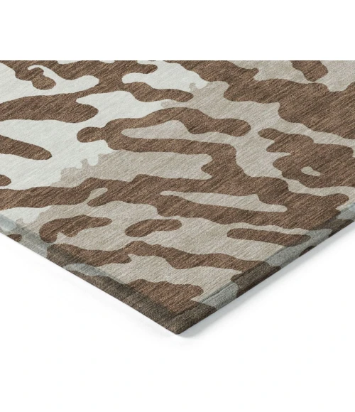 Addison Chantille ACN873-Chocolate 8 ft. X 8 ft. Round Rug