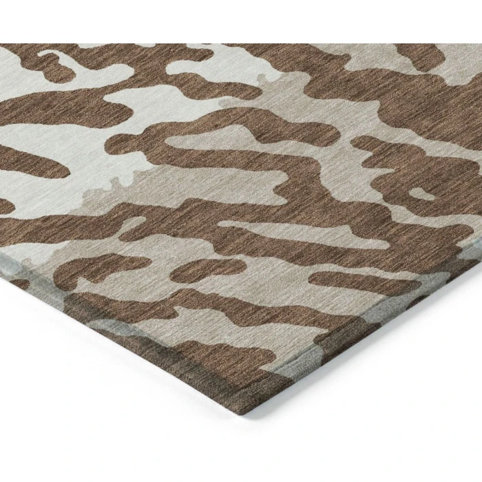 Addison Chantille ACN873-Chocolate 8 ft. X 8 ft. Round Rug